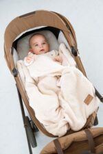 Warm Teddy Baby Blanket <b> Teo </b> <em> Light Beige </em> - Image 6
